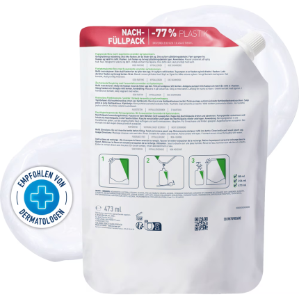 لوسیون پاک کننده سراوی Hydra Cleans بسته یدک حجم ۴۷۳ میل