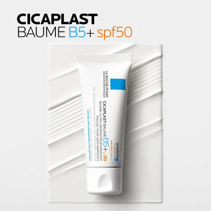 بالم سیکاپلاست ضد اشعه ماورا بنفش B5 SPF50 لاروش پوزای حجم ۴۰ میل